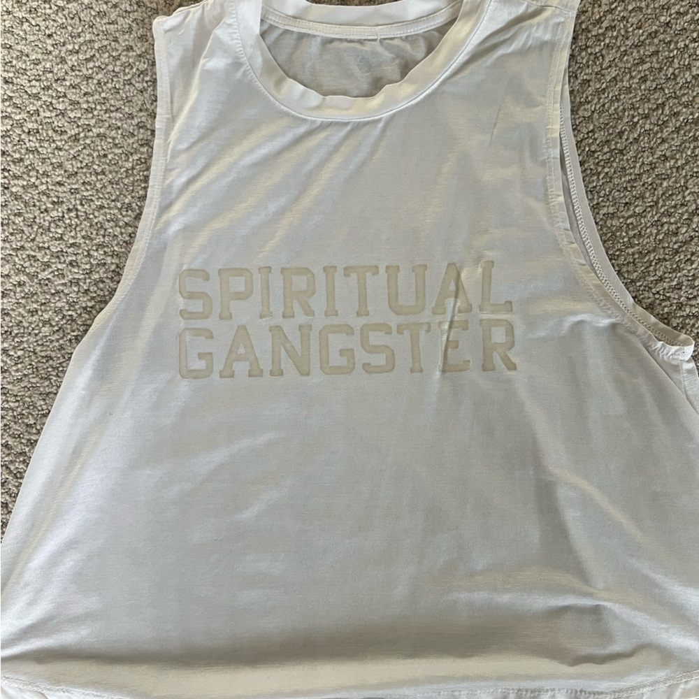 Spiritual Gangster work out tank
